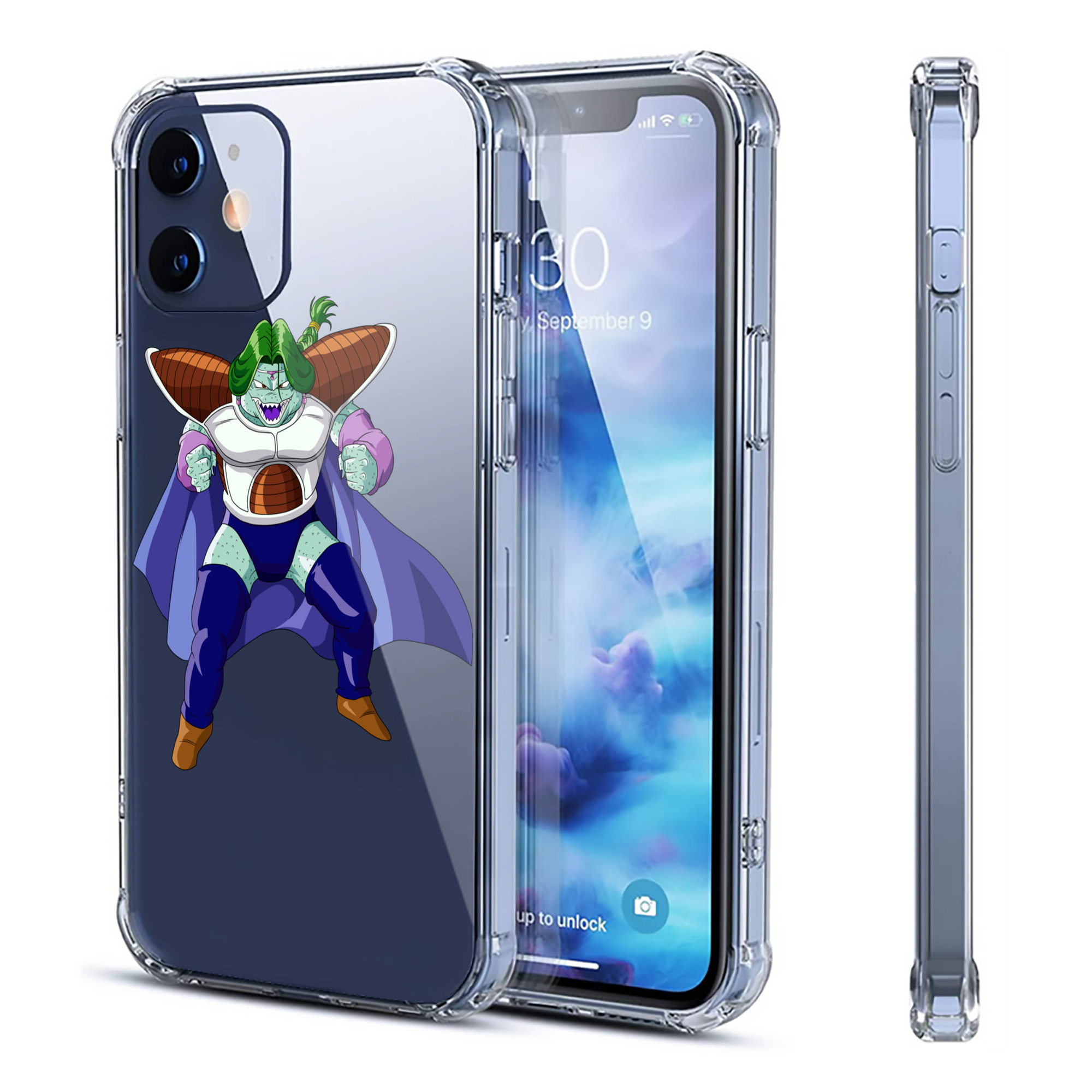 （画像用） ドラゴンボール DRAGON BALL 【iPhone 12シリーズ対応】透明スマホケース（クリアソフトケース）